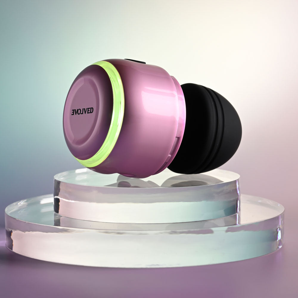 Evolved VACATION VIBES - VIBRATING - Pink/Black 8.5 cm USB Rechargeable Vibrating Stimulator
